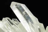Clear Quartz Crystal Cluster - Colombia #368468-3